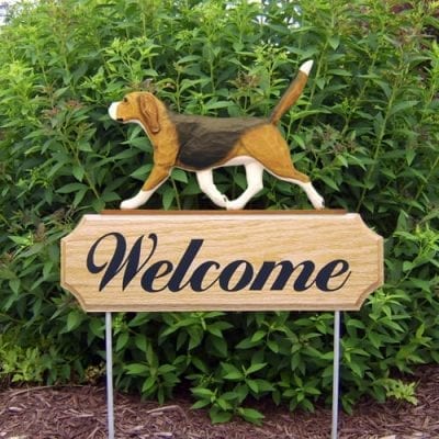Dog Signs / Welcome Signs: Beagle Dog Sign