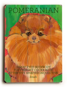 Pomeranian: Dog Print