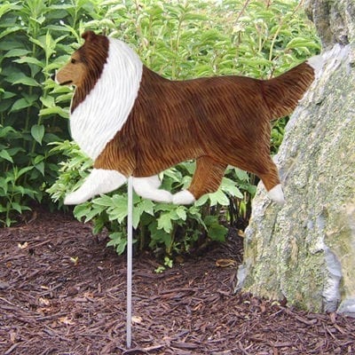 Shetland Sheepdog Statue: Dog Statues & Garden Statues
