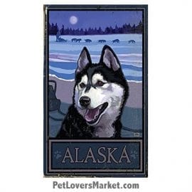 Husky Painting / Husky Pictures for Sale