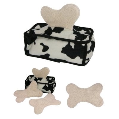 Box-O-Bones: Plush Dog Enrichment Toys