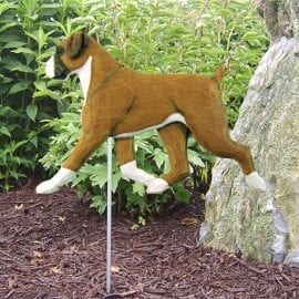 Boxer Dog Statue: Dog Statues and Garden Statues