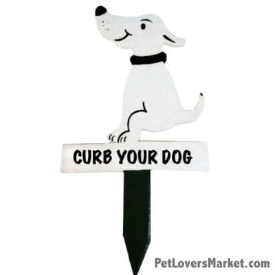 Yard Signs - Curb Your Dog