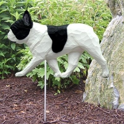 French Bulldog Statue (Black/White)