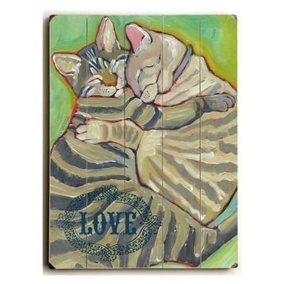 Kitty Cuddle - Cat Art with Beautiful Cats