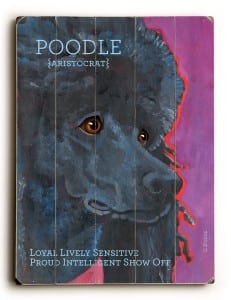 Poodle: Dog Print
