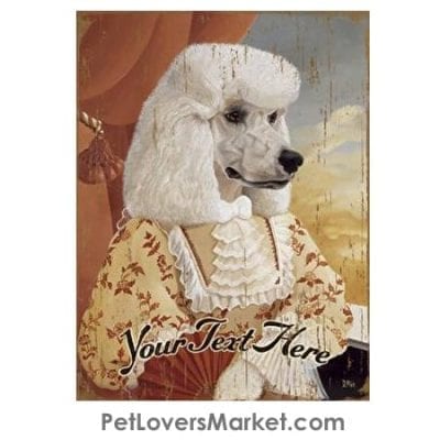 Poodle Art - Personalized Dog Gifts & Gifts for Dog Lovers