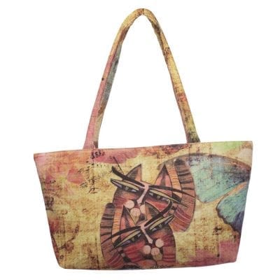 Totes by Albena - Unique Tote for Cat Lovers (Square)