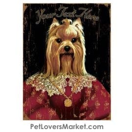 Picture of a Yorkie - Personalized Dog Gifts & Gifts for Dog Lovers